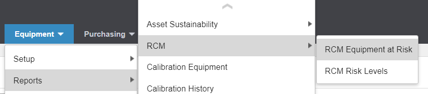 HxGN EAM RCM Equipment At Risk Report